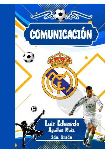 Real Madrid Azul Portada comunicacion
